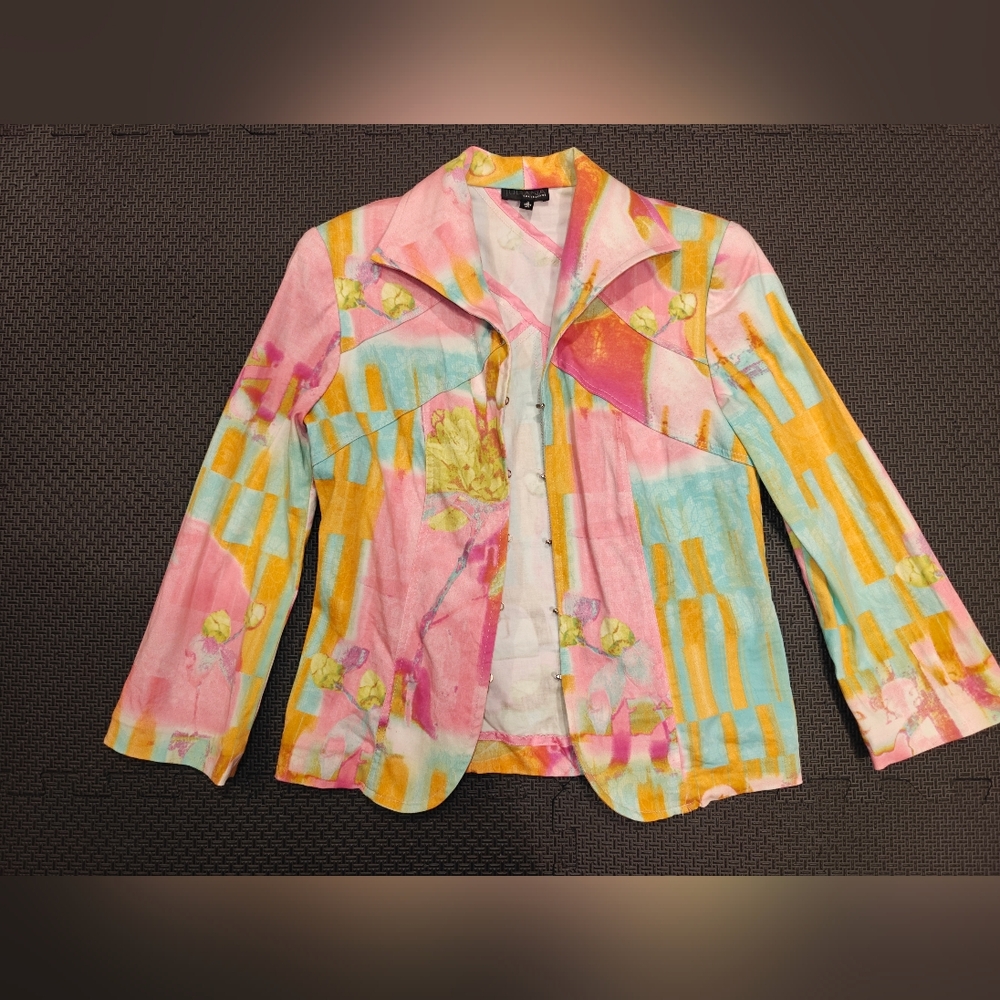 Colorful Abstract Women's Jacket